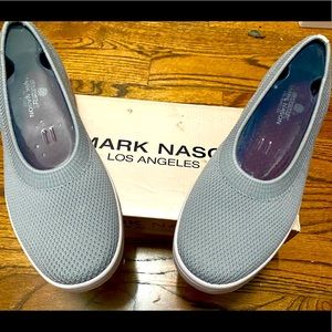 Mark Nason LA Womens Aster Fashion Sneaker Gray 11